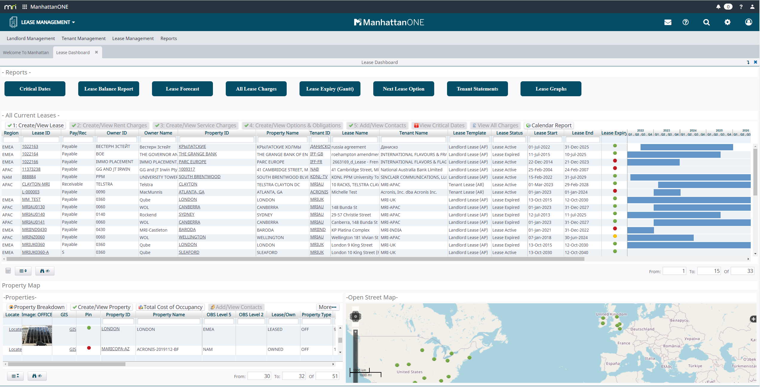 screenshot of MRI ManhattanONE